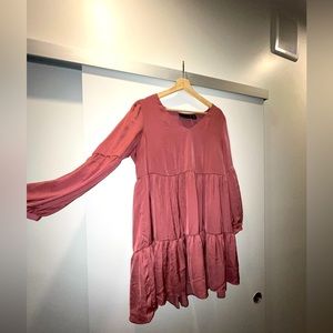 Pink Maternity Dress